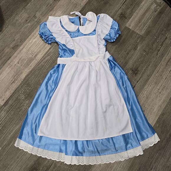 California Costumes Alice In Wonderland Storybook Dress Apron Halloween Costume - Picture 11 of 11